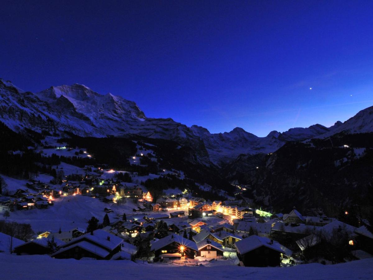 Apartment Rose Apt- Y By Interhome Wengen Bagian luar foto