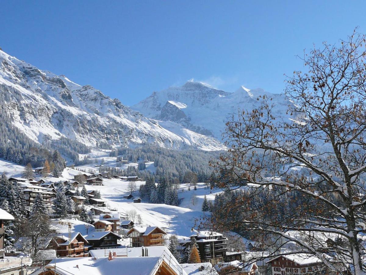 Apartment Rose Apt- Y By Interhome Wengen Bagian luar foto