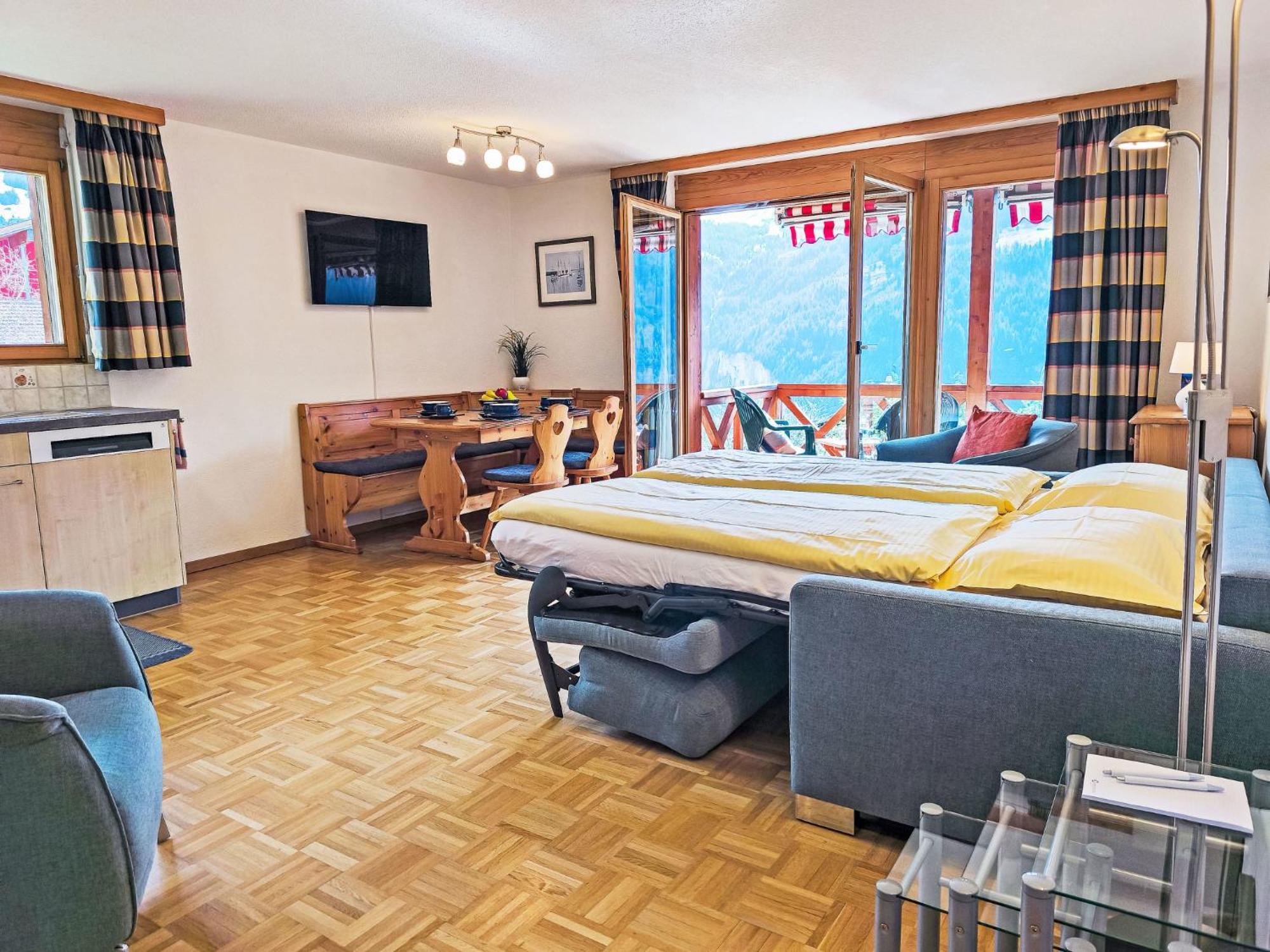 Apartment Rose Apt- Y By Interhome Wengen Bagian luar foto