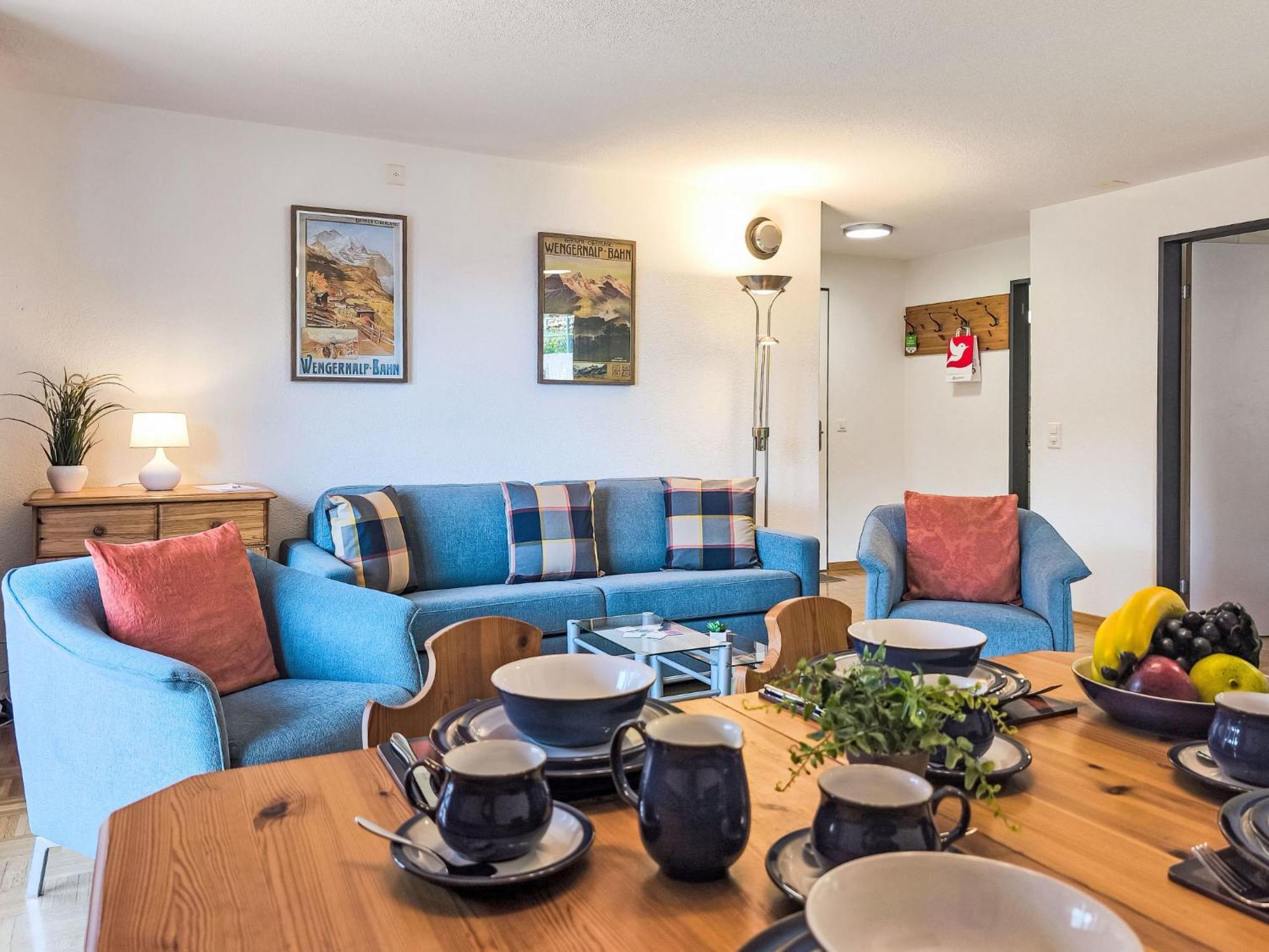 Apartment Rose Apt- Y By Interhome Wengen Bagian luar foto