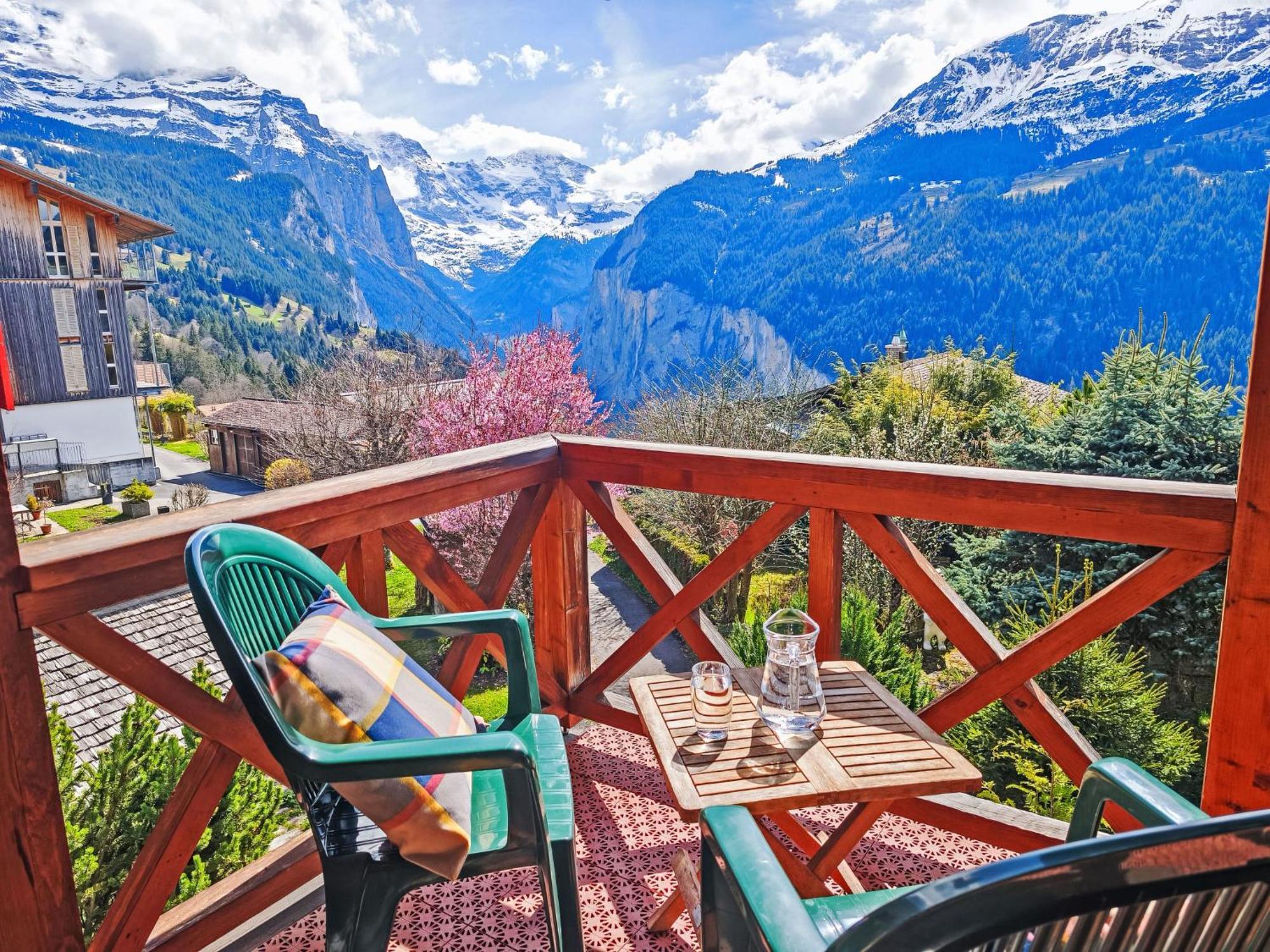 Apartment Rose Apt- Y By Interhome Wengen Bagian luar foto