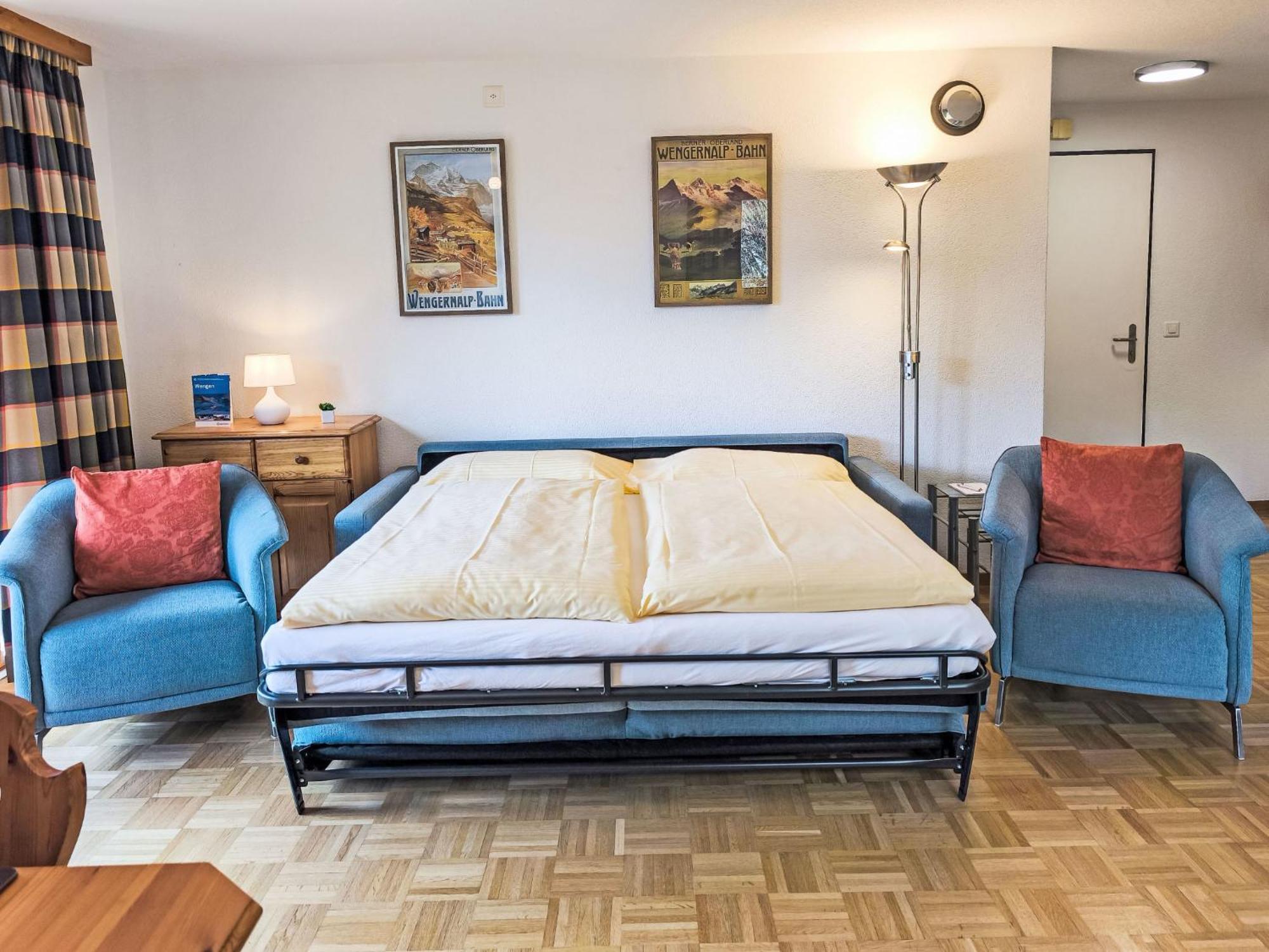 Apartment Rose Apt- Y By Interhome Wengen Bagian luar foto