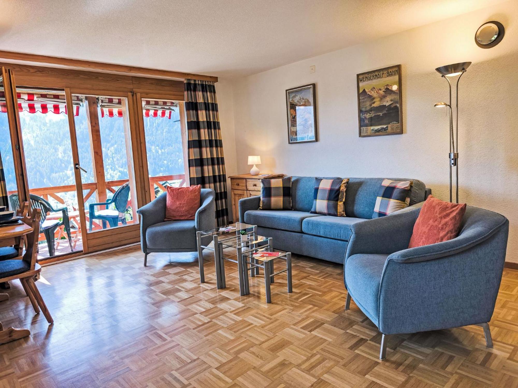 Apartment Rose Apt- Y By Interhome Wengen Bagian luar foto