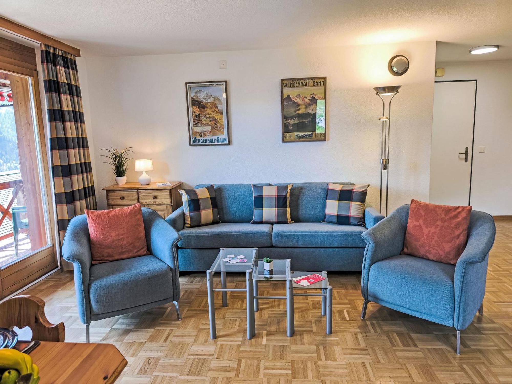 Apartment Rose Apt- Y By Interhome Wengen Bagian luar foto